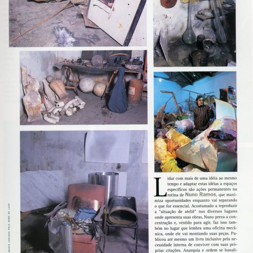 RIBAS, Sergio “Oito Artistas” Gal Oppido (fotos), Casa Vogue Gente que Faz, ano 21 nº 25, ago. 1997, pp.122-129