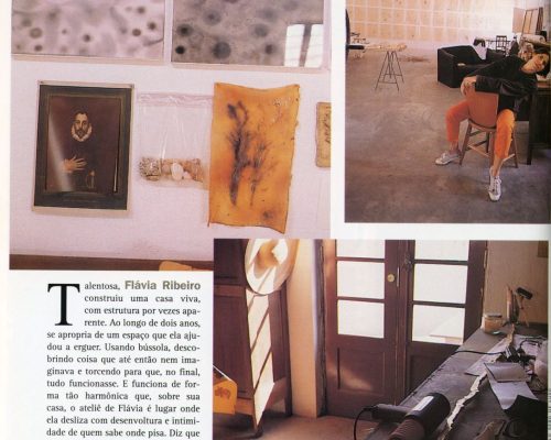 RIBAS, Sergio “Oito Artistas” Gal Oppido (fotos), Casa Vogue Gente que Faz, ano 21 nº 25, ago. 1997, pp.122-129