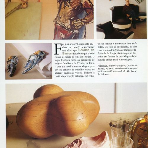 RIBAS, Sergio “Oito Artistas” Gal Oppido (fotos), Casa Vogue Gente que Faz, ano 21 nº 25, ago. 1997, pp.122-129