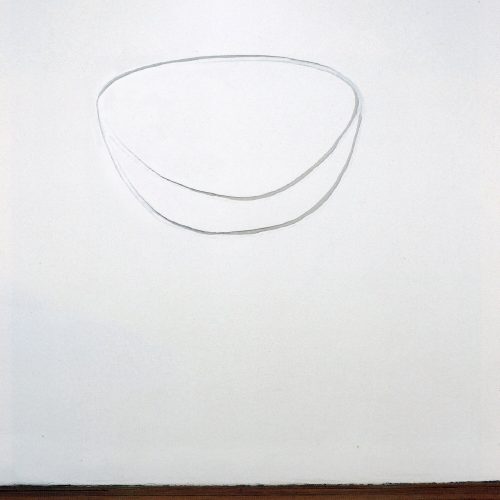 Sulco na parede. Dimensões: 142 x 170 x 4 cm