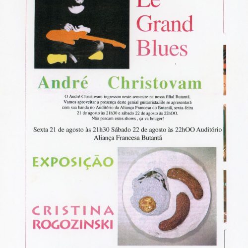 “Le Grand Blues”, Le P’tit Bleu, Alliance Française, São Paulo, nº 3, São Paulo, SP, Ago. 1992
