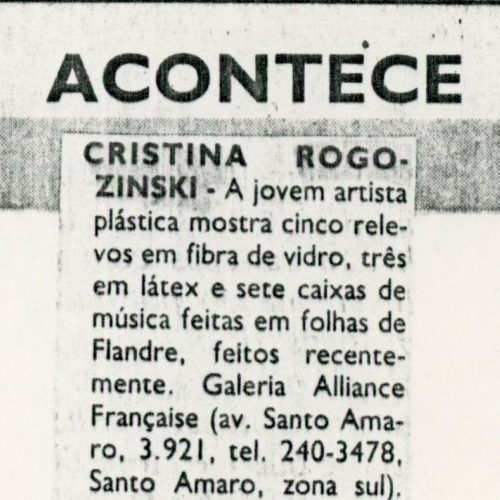 Acontece, Folha de São Paulo, São Paulo, 18 ago.1992