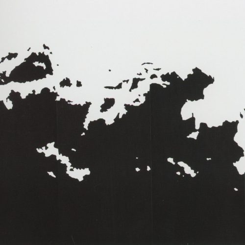Xilogravura. Dimensões: 185 x 350 cm